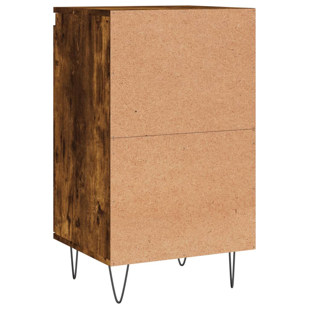 vidaXL Ντουλάπια 2 τεμ. Καπνιστή Δρυς 40x35x70 εκ. από Επεξεργ. Ξύλο