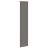 vidaXL Roller Blind Blackout γκρί 40x210 cm Πλάτος υφάσματος 35,7 cm