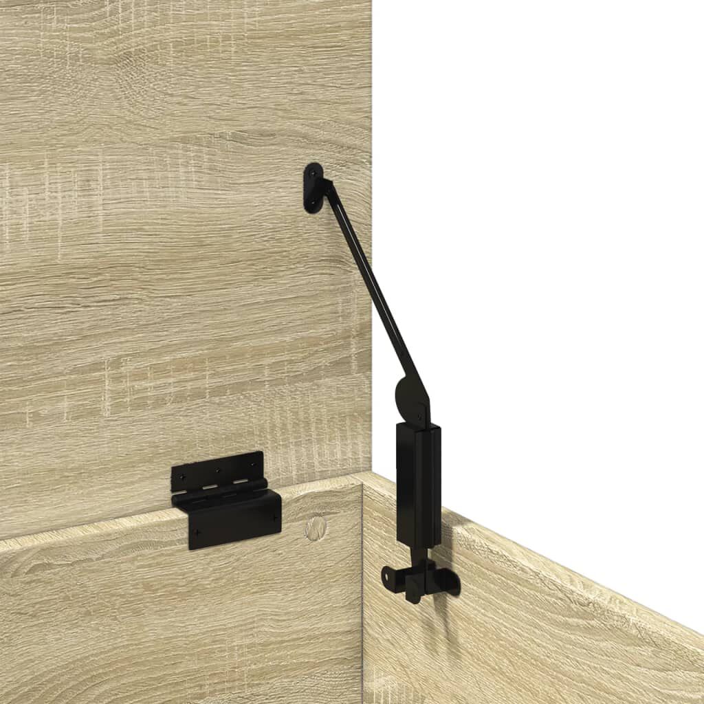 vidaXL Κουτί Αποθήκευσης Sonoma Δρυς 60x42x46 εκ. Επεξεργασμένο Ξύλο