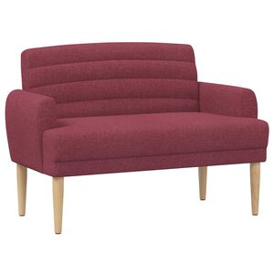 vidaXL Love seat &mu;&epsilon; &kappa;&omicron;&upsilon;&mu;&pi;&iota;ά &Kappa;ό&kappa;&kappa;&iota;&nu;&omicron; 116 x 67 x 80 &epsilon;&kappa;. Ύ&phi;&alpha;&sigma;&mu;&alpha;