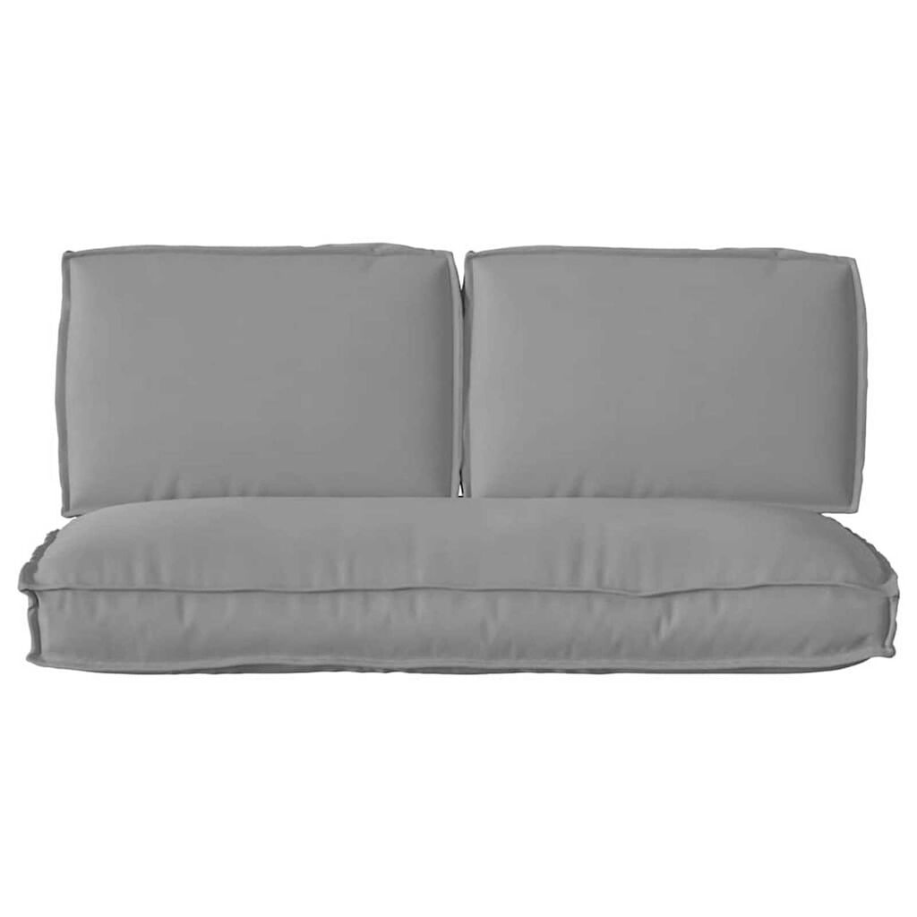 vidaXL Σετ Μαξιλαριών Πάγου 3 pcs Γκρι 120 x 50 x 12 εκ. Ύφασμα Oxford