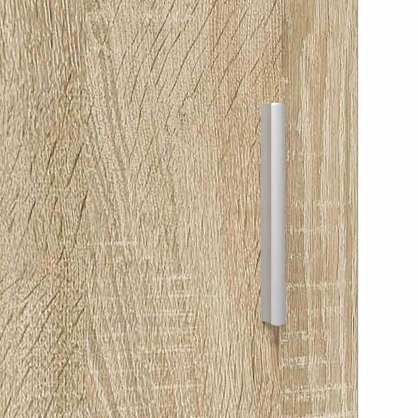 vidaXL Ντουλάπι Μπάνιου με αποθήκευση Sonoma Δρυς 37 x 31.5 x 203 εκ