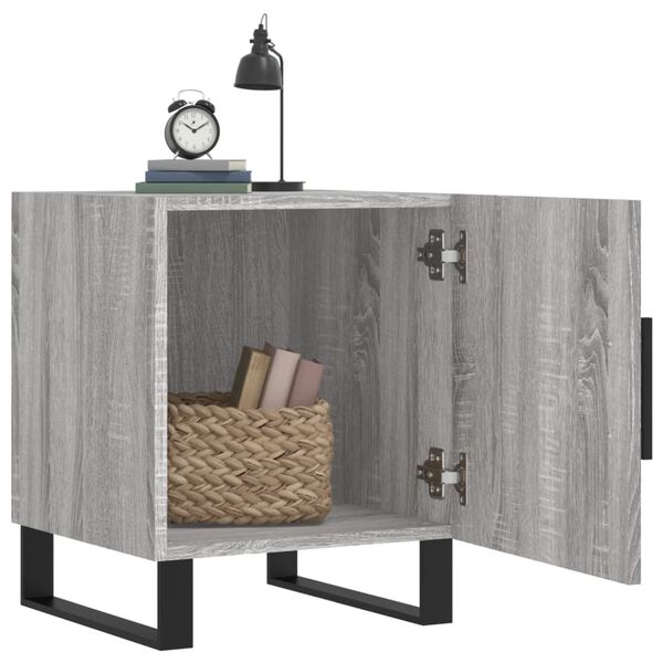 vidaXL &Kappa;&omicron;&mu;&omicron;&delta;ί&nu;&alpha; 2 &tau;&epsilon;&mu;. &Gamma;&kappa;&rho;&iota; Sonoma 40x40x50 &epsilon;&kappa;. &alpha;&pi;ό &Epsilon;&pi;&epsilon;&xi;&epsilon;&rho;&gamma;&alpha;&sigma;&mu;έ&nu;&omicron; &Xi;ύ&lambda;&omicron;