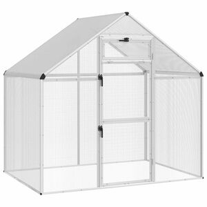 vidaXL &Kappa;&lambda;&omicron;&upsilon;&beta;ί &Pi;&omicron;&upsilon;&lambda;&iota;ώ&nu; &Alpha;&sigma;&eta;&mu;ί 181,5 x 112 x 173,5 &epsilon;&kappa;.