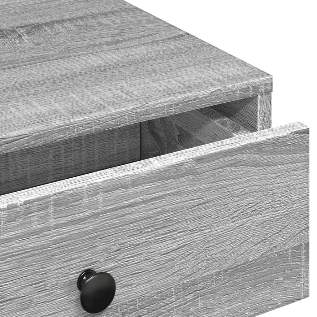 vidaXL Τραπεζάκι Σαλονιού Γκρι Sonoma 90x90x28 εκ. Επεξεργασμένο Ξύλο