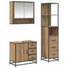 vidaXL &Sigma;&epsilon;&tau; &Epsilon;&pi;ί&pi;&lambda;&omega;&nu; &Mu;&pi;ά&nu;&iota;&omicron;&upsilon; 3 &tau;&epsilon;&mu;. Artisan Oak &Epsilon;&pi;&epsilon;&xi;&epsilon;&rho;&gamma;&alpha;&sigma;&mu;έ&nu;&omicron; &Xi;ύ&lambda;&omicron;