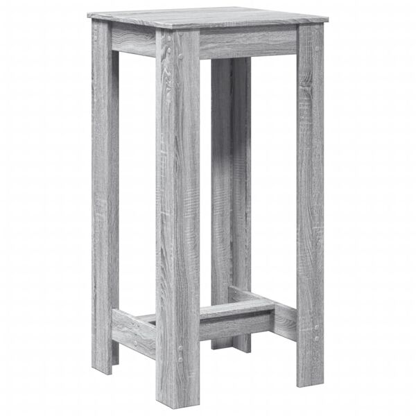 vidaXL Τραπέζι Κονσόλα Γκρι Sonoma 51x50x103,5 εκ. από Επεξεργ. Ξύλο