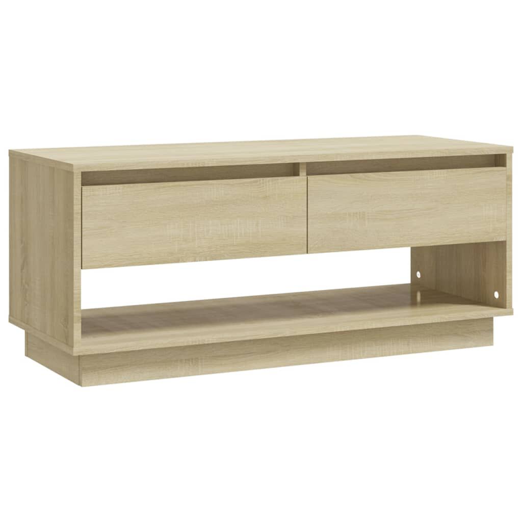 vidaXL Έπιπλο Τηλεόρασης Sonoma Δρυς 102x41x44 εκ. Επεξ. Ξύλο
