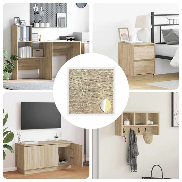 vidaXL &Alpha;&upsilon;&tau;&omicron;&kappa;ό&lambda;&lambda;&eta;&tau;&eta; &Kappa;ά&lambda;&upsilon;&psi;&eta; &Beta;&iota;&delta;ώ&nu; 12 pcs &Delta;&rho;ύ&sigmaf; Sonoma &Oslash; 20 x 0,5 mm