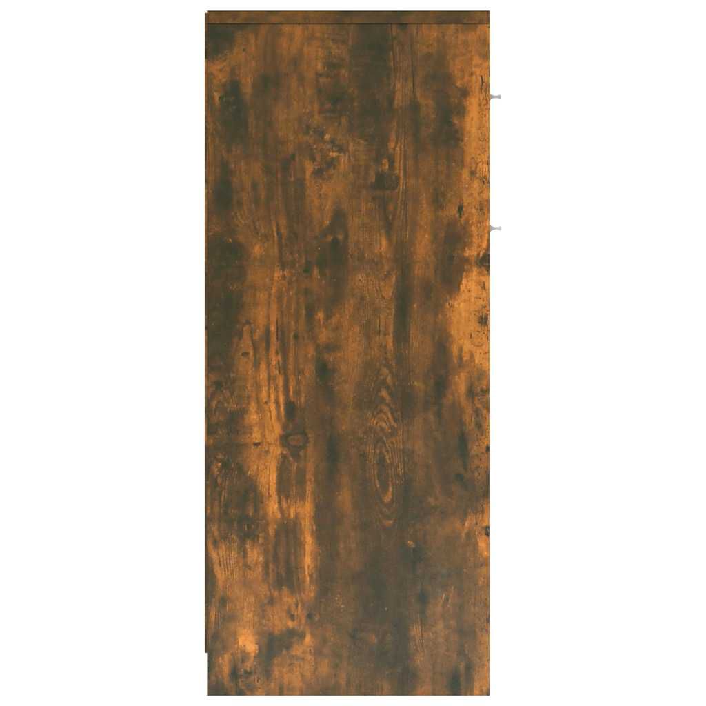 vidaXL Ντουλάπι Μπάνιου Καπνιστή Δρυς 60x33x80 εκ. Επεξεργασμένο Ξύλο