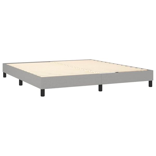 vidaXL &Kappa;&rho;&epsilon;&beta;ά&tau;&iota; Boxspring &mu;&epsilon; &Sigma;&tau;&rho;ώ&mu;&alpha; &Alpha;&nu;. &Pi;&rho;ά&sigma;&iota;&nu;&omicron; 160x200&epsilon;&kappa; &Upsilon;&phi;&alpha;&sigma;&mu;ά&tau;&iota;&nu;&omicron;