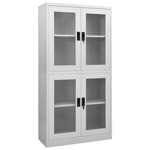 vidaXL &Nu;&tau;&omicron;&upsilon;&lambda;ά&pi;&alpha; &Gamma;&rho;&alpha;&phi;&epsilon;ί&omicron;&upsilon; &Alpha;&nu;&omicron;&iota;&chi;&tau;ό &Gamma;&kappa;&rho;&iota; 90x40x180 &epsilon;&kappa; &Alpha;&tau;&sigma;ά&lambda;&iota;/&Psi;&eta;&mu;έ&nu;&omicron; &Gamma;&upsilon;&alpha;&lambda;ί