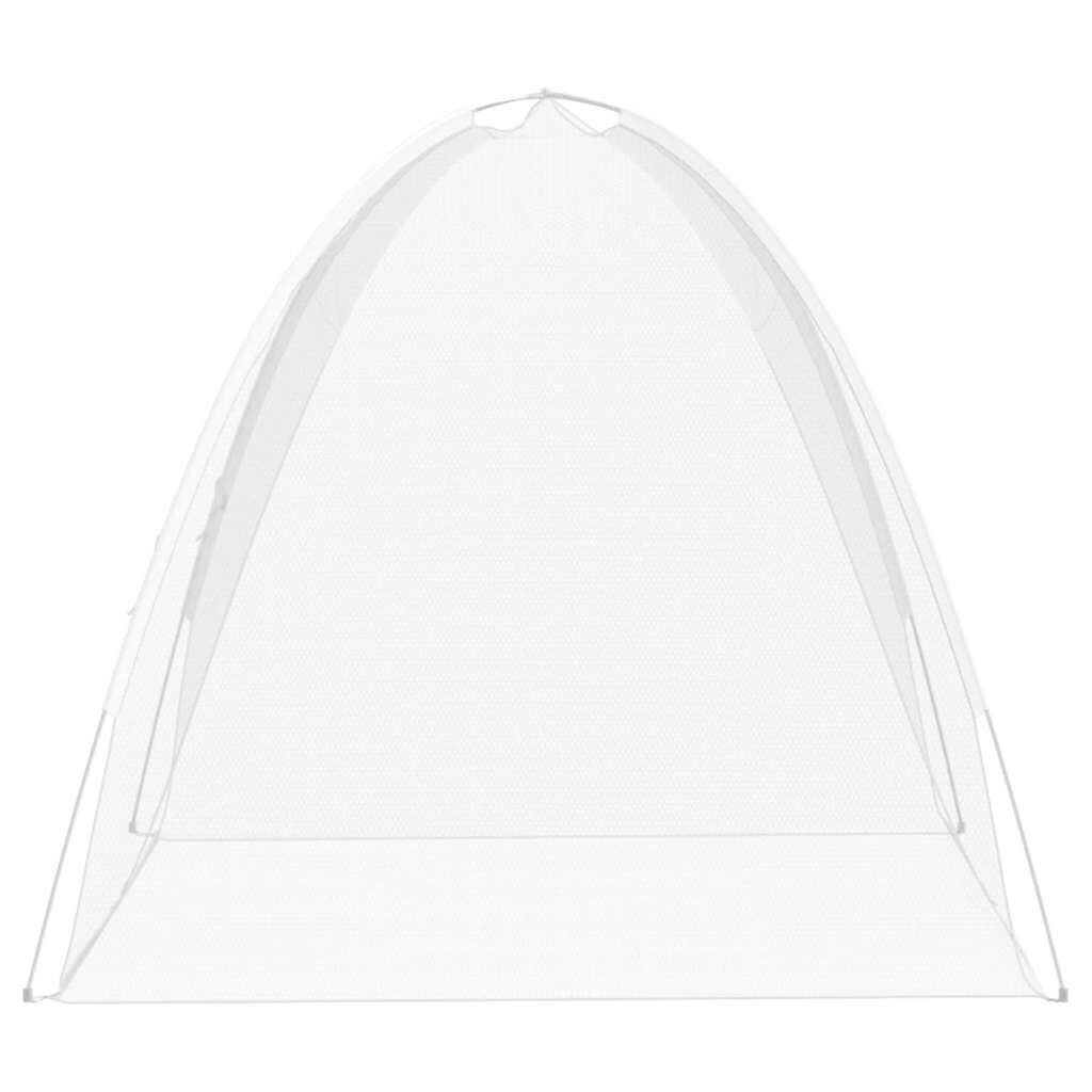vidaXL Κουνουπιέρα Mongolia με Πόρτες 200 Δίχτυ Λευκό 200x150x140 εκ.