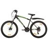 vidaXL &Pi;&omicron;&delta;ή&lambda;&alpha;&tau;&omicron; Mountain 26'' &Mu;&alpha;ύ&rho;&omicron; &mu;&epsilon; 21 &Tau;&alpha;&chi;ύ&tau;&eta;&tau;&epsilon;&sigmaf; 46 &epsilon;&kappa;.