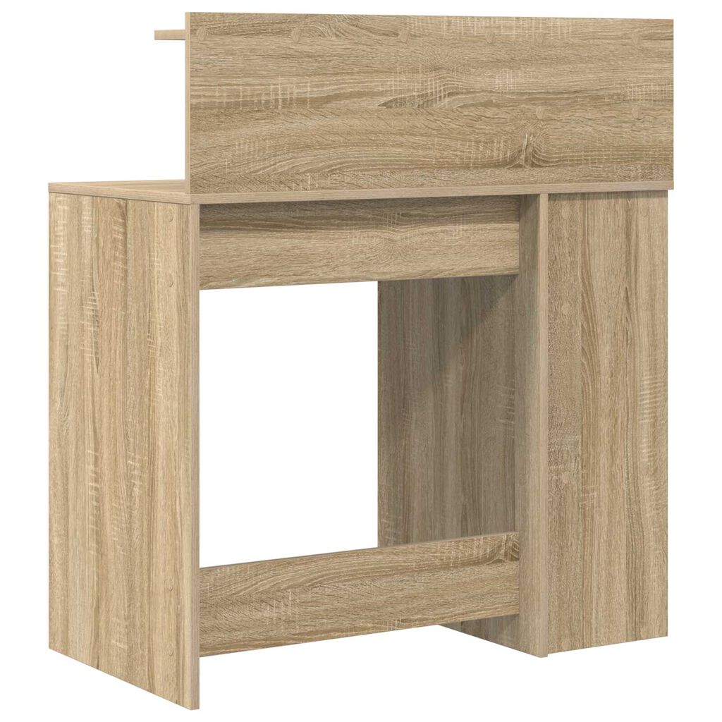 vidaXL Γραφείο με Αποθήκευση Σονομα Οκ 90x48x101.5 εκ. Κατασκευασμένο Ξύλο
