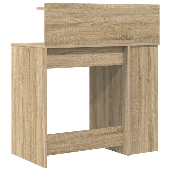 vidaXL Γραφείο με Αποθήκευση Σονομα Οκ 90x48x101.5 εκ. Κατασκευασμένο Ξύλο
