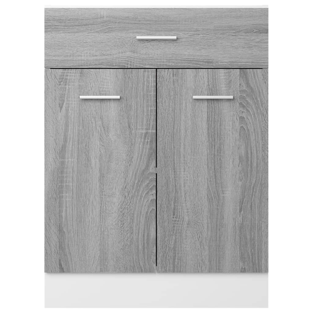 vidaXL Έπιπλο Με Συρτάρι Lyon Γκρι Sonoma 60x46x81,5 εκ. Επεξεργ. Ξύλο