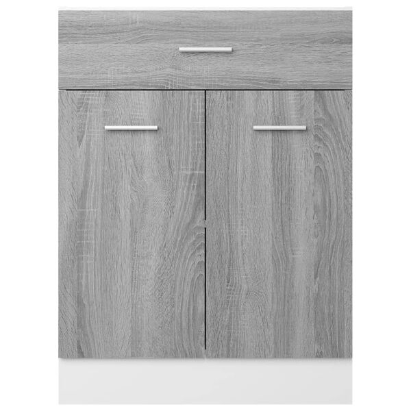 vidaXL Έπιπλο Με Συρτάρι Lyon Γκρι Sonoma 60x46x81,5 εκ. Επεξεργ. Ξύλο