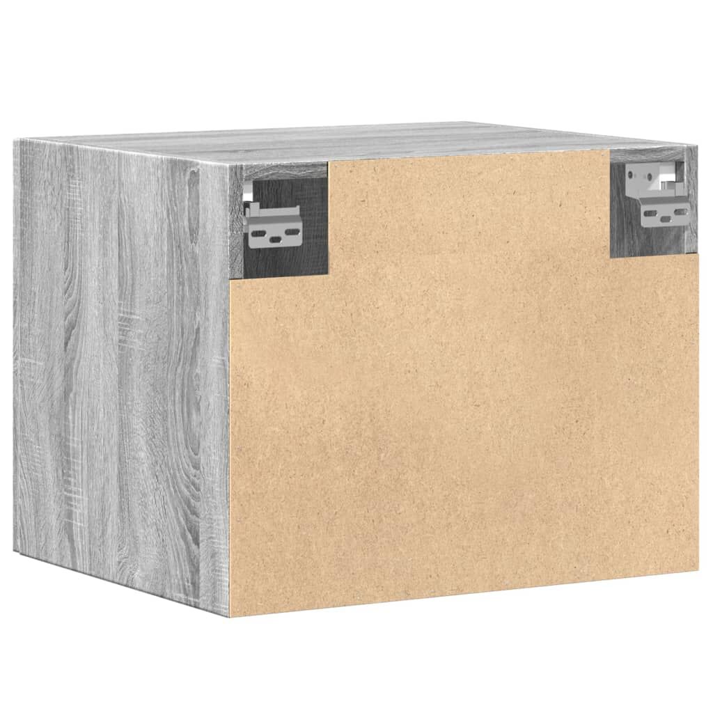 vidaXL Ντουλάπι Τοίχου Γκρι Sonoma 50x42,5x40 εκ. Επεξεργασμένο Ξύλο