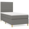 vidaXL &Kappa;&rho;&epsilon;&beta;ά&tau;&iota; Boxspring &mu;&epsilon; &Sigma;&tau;&rho;ώ&mu;&alpha; &Sigma;&kappa;&omicron;ύ&rho;&omicron; &Gamma;&kappa;&rho;&iota; 90x190 &epsilon;&kappa;. &Upsilon;&phi;&alpha;&sigma;&mu;ά&tau;&iota;&nu;&omicron;
