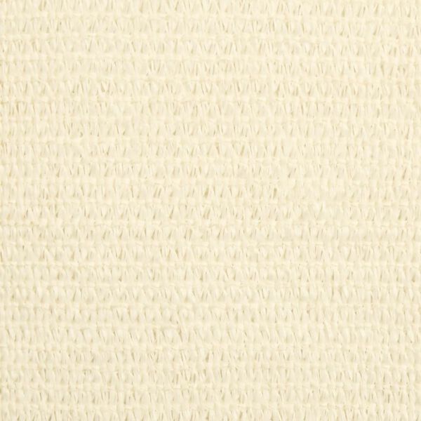 vidaXL Πανί Σκίασης Κρεμ 3,5 x 4,5 μ. από HDPE 160 γρ./μ²