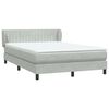 vidaXL &Kappa;&rho;&epsilon;&beta;ά&tau;&iota; Boxspring &mu;&epsilon; &Sigma;&tau;&rho;ώ&mu;&alpha; &Alpha;&nu;&omicron;&iota;&chi;&tau;ό &Gamma;&kappa;&rho;&iota; 160x220 &epsilon;&kappa;. &Beta;&epsilon;&lambda;&omicron;ύ&delta;&iota;&nu;&omicron;
