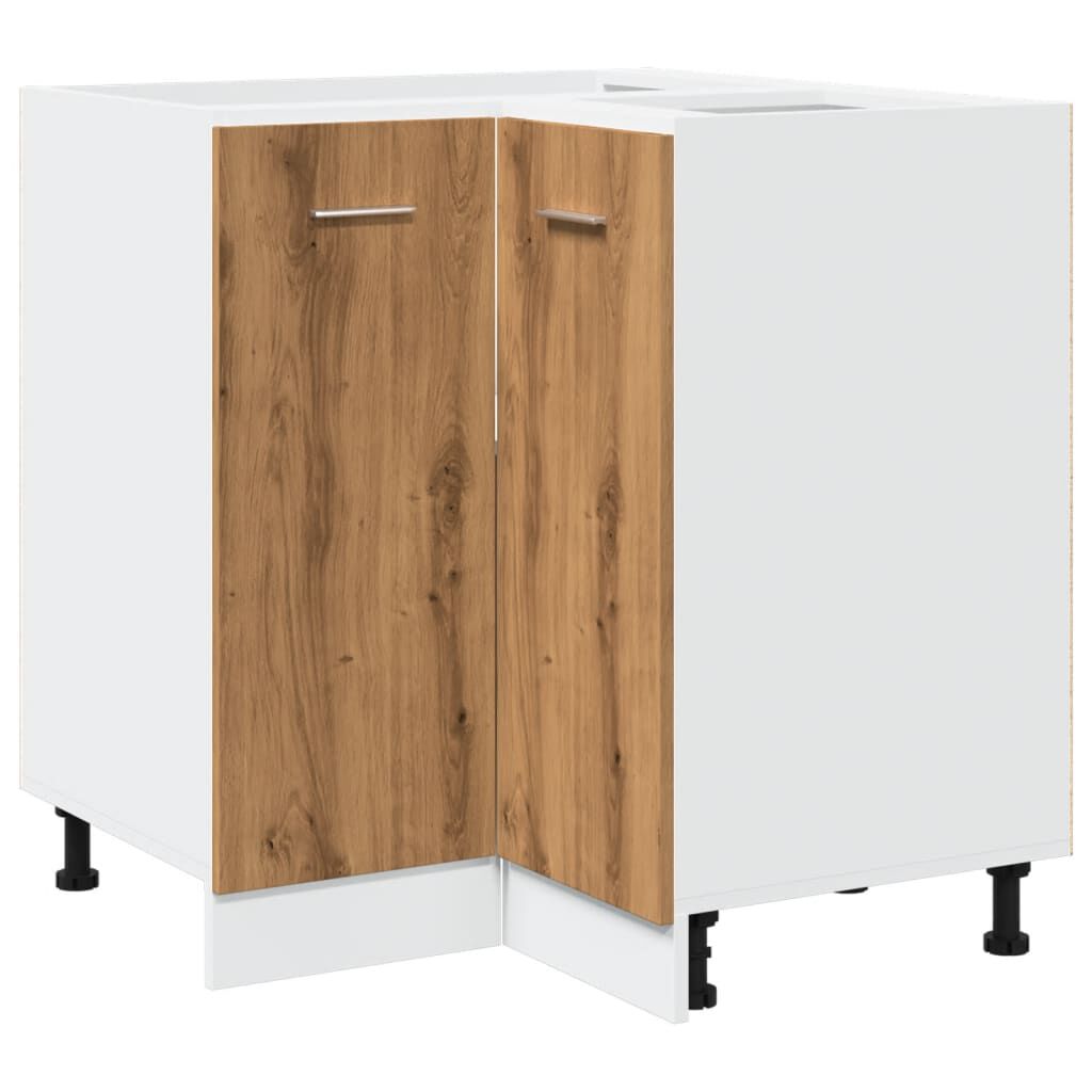 vidaXL Ντουλάπι Κουζίνας Lyon Αρτισιανή Δρυς 75,5x75,5x81,5εκ.