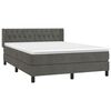 vidaXL &Kappa;&rho;&epsilon;&beta;ά&tau;&iota; Boxspring &mu;&epsilon; &Sigma;&tau;&rho;ώ&mu;&alpha; &Sigma;&kappa;&omicron;ύ&rho;&omicron; &Gamma;&kappa;&rho;&iota; 140x200 &epsilon;&kappa;. &Beta;&epsilon;&lambda;&omicron;ύ&delta;&iota;&nu;&omicron;