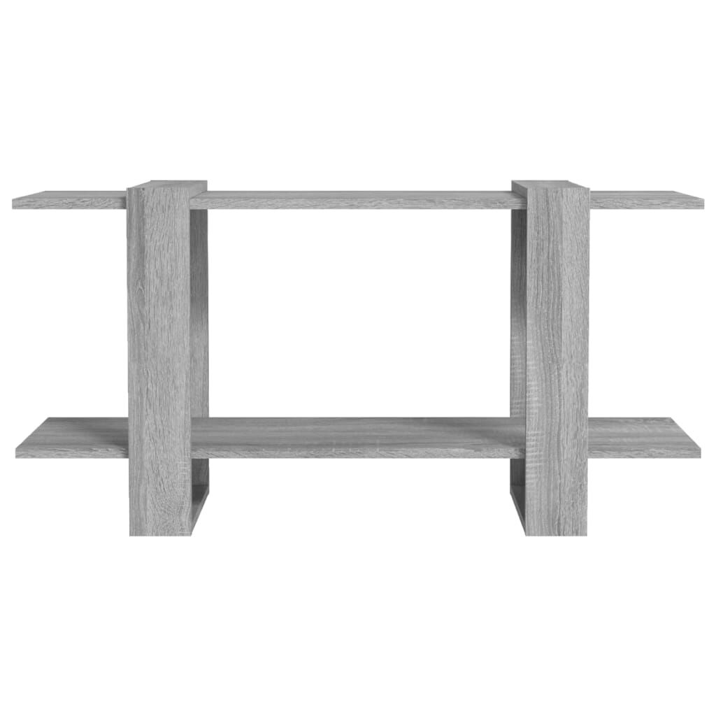 vidaXL Βιβλιοθήκη Ραφιέρα Γκρι Sonoma 100x30x51 εκ. Επεξεργασμένο Ξύλο