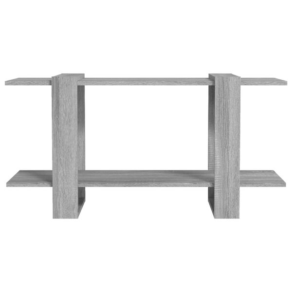 vidaXL Βιβλιοθήκη Ραφιέρα Γκρι Sonoma 100x30x51 εκ. Επεξεργασμένο Ξύλο