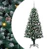 vidaXL Τεχνητό Χριστουγεννιάτικο Δέντρο με 150 LED Πράσινο 150 cm