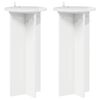 vidaXL &Beta;ά&sigma;&eta; &phi;&upsilon;&tau;ώ&nu; 2 pcs &Gamma;&upsilon;&alpha;&lambda;&iota;&sigma;&tau;&epsilon;&rho;ό &Lambda;&epsilon;&upsilon;&kappa;ό 29,5 x 29,5 x 60 &epsilon;&kappa;.