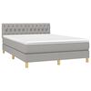 vidaXL &Kappa;&rho;&epsilon;&beta;ά&tau;&iota; Boxspring &mu;&epsilon; &Sigma;&tau;&rho;ώ&mu;&alpha; &Alpha;&nu;&omicron;&iota;&chi;&tau;ό &Gamma;&kappa;&rho;&iota; 140x200 &epsilon;&kappa;. &Upsilon;&phi;&alpha;&sigma;&mu;ά&tau;&iota;&nu;&omicron;