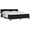 vidaXL &Kappa;&rho;&epsilon;&beta;ά&tau;&iota; &mu;&epsilon; &epsilon;&lambda;&alpha;&tau;ή&rho;&iota;&alpha; &mu;&epsilon; &kappa;&epsilon;&phi;&alpha;&lambda;ά&rho;&iota; &Mu;&alpha;ύ&rho;&omicron; 180 x 200 cm ύ&phi;&alpha;&sigma;&mu;&alpha;