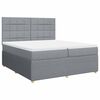 vidaXL &Kappa;&rho;&epsilon;&beta;ά&tau;&iota; Boxspring &mu;&epsilon; &Sigma;&tau;&rho;ώ&mu;&alpha; &Alpha;&nu;&omicron;&iota;&chi;&tau;ό &Gamma;&kappa;&rho;&iota; 200x200 &epsilon;&kappa;. &Upsilon;&phi;&alpha;&sigma;&mu;ά&tau;&iota;&nu;&omicron;