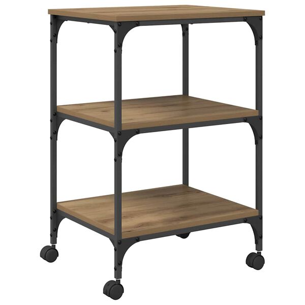 vidaXL &Sigma;&tau;&alpha;&nu;&tau; &Epsilon;&kappa;&tau;&upsilon;&pi;&omega;&tau;ή Artisan Oak 50 x 41 x 75 &epsilon;&kappa; &Epsilon;&pi;&epsilon;&xi;&epsilon;&rho;&gamma;&alpha;&sigma;&mu;έ&nu;&omicron; &xi;ύ&lambda;&omicron;