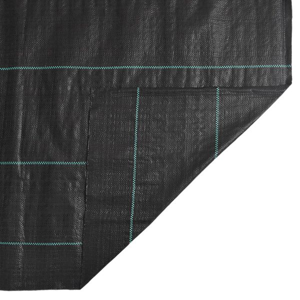 vidaXL Μεμβράνη Εδαφοκάλυψης Μαύρη 1x150 μ. από Πολυπροπυλένιο