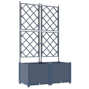vidaXL &Gamma;&lambda;ά&sigma;&tau;&rho;&alpha; &Kappa;ή&pi;&omicron;&upsilon; 2 pcs &Gamma;&kappa;&rho;&iota; 80 x 40 x 143 &epsilon;&kappa;. &Pi;&lambda;&alpha;&sigma;&tau;&iota;&kappa;ό