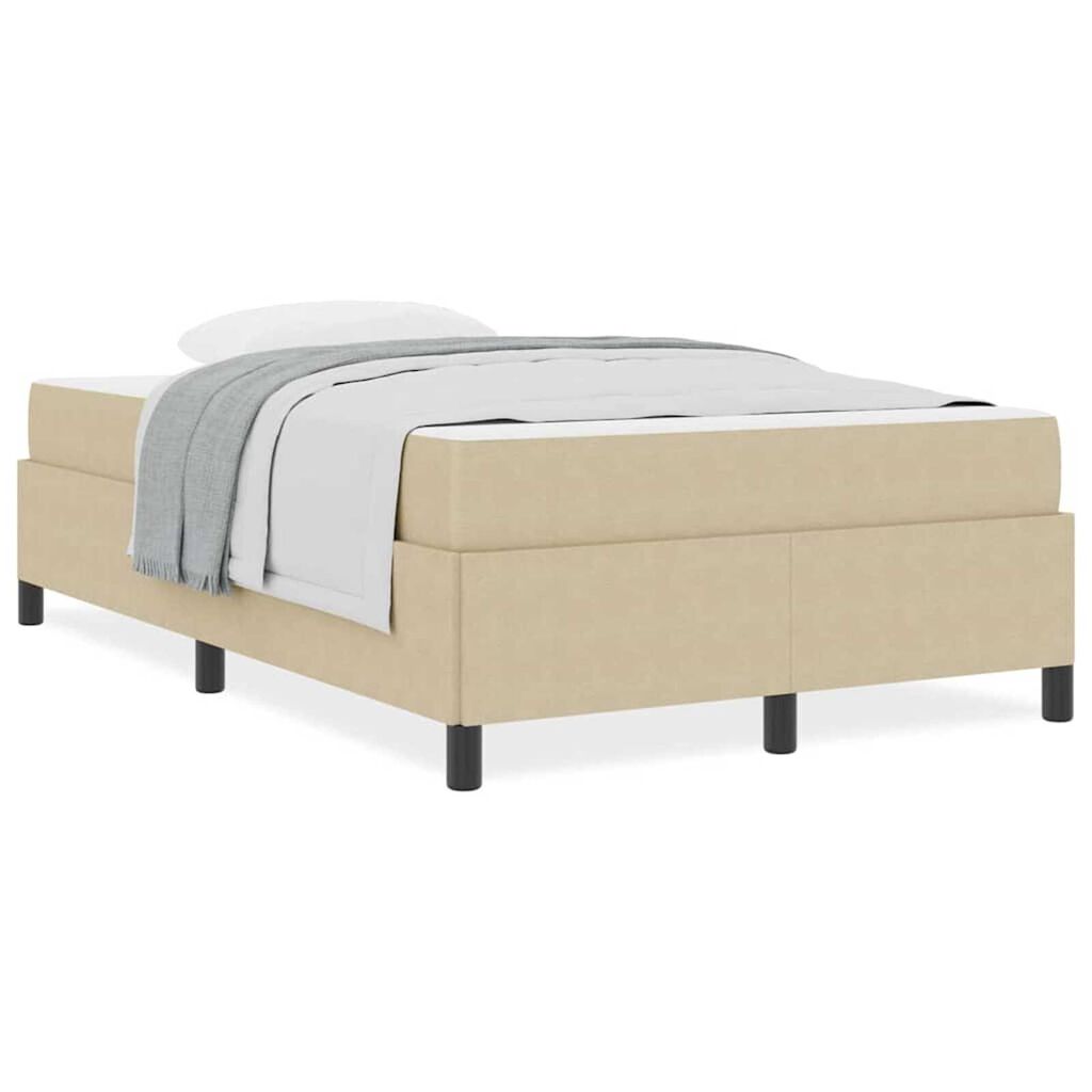 vidaXL Σκελετός Κρεβατιού Ανοιχτό γκρι 120 x 200 cm Βελούδο
