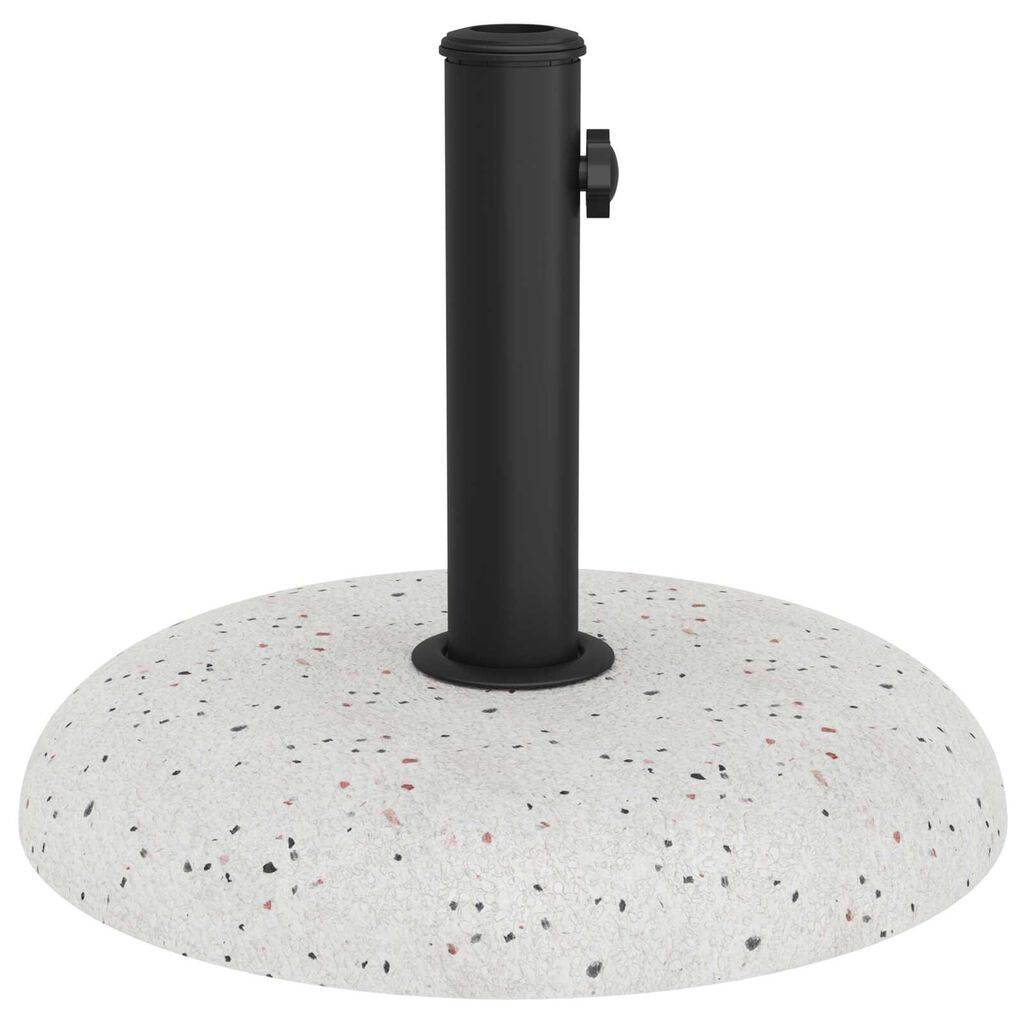 vidaXL Βάση Ομπρέλας για Πόλους 37/42/52/58mm Λευκό Σκυρόδεμα 20 kg