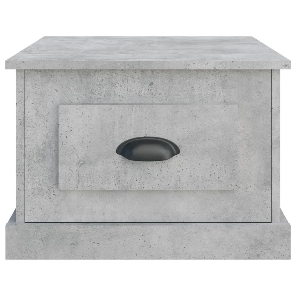 vidaXL Τραπεζάκι Σαλονιού Γκρι Σκυρ. 50x50x35 εκ. Επεξεργασμένο Ξύλο