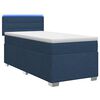 vidaXL &Kappa;&rho;&epsilon;&beta;ά&tau;&iota; Box Spring &mu;&epsilon; &Sigma;&tau;&rho;ώ&mu;&alpha; &kappa;&alpha;&iota; LED &Mu;&pi;&lambda;&epsilon; 100 x 200 cm Ύ&phi;&alpha;&sigma;&mu;&alpha;