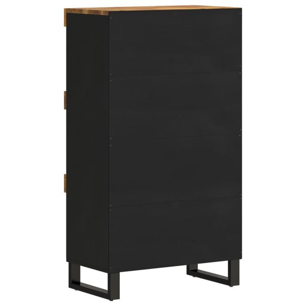 vidaXL Βοηθητικό Ντουλάπι 60 x 33 x 107 εκ. από Μασίφ Ξύλο Μάνγκο
