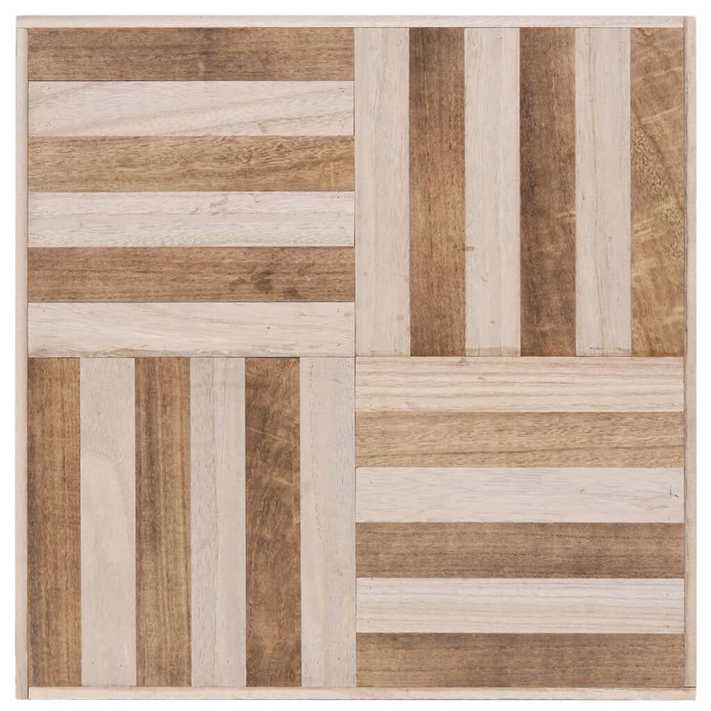 vidaXL Τραπεζάκι Σαλονιού 50 x 50 x 33,5 εκ. από Μασίφ Ξύλο