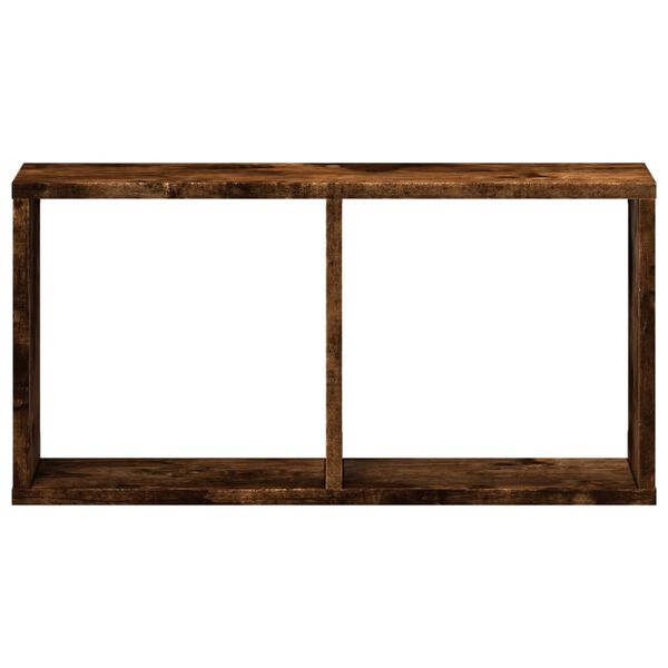 vidaXL Ντουλάπι Τοίχου Καπνιστή Δρυς 60x16x30 εκ. Επεξεργασμένο Ξύλο