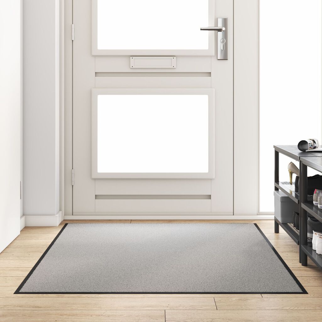 vidaXL Πατάκι πόρτας Ορθογώνιο Γκρι 120x180 εκ