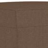 vidaXL Πολυθρόνες Σετ 4 Τεμαχίων Καφέ από Ύφασμα με Μαξιλάρια