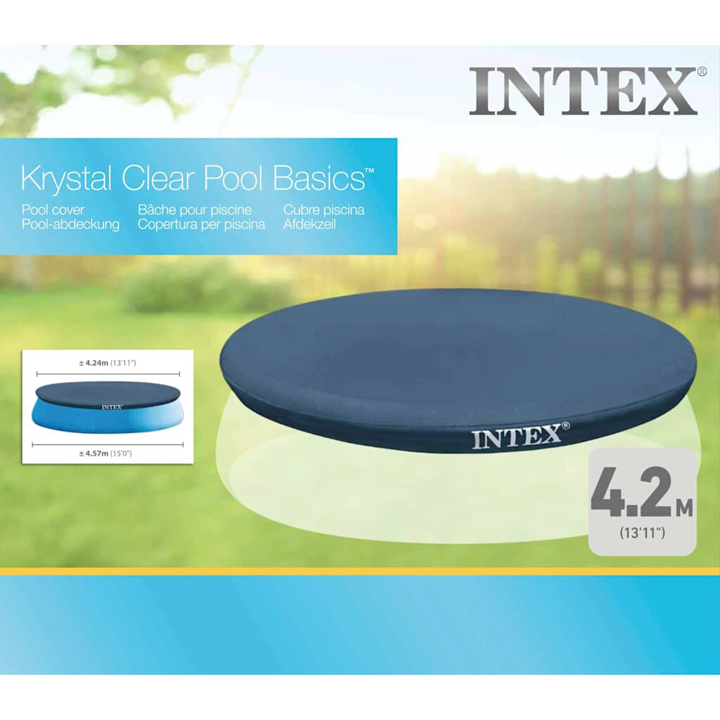 Intex Κάλυμμα Πισίνας Στρογγυλό 457 εκ.
