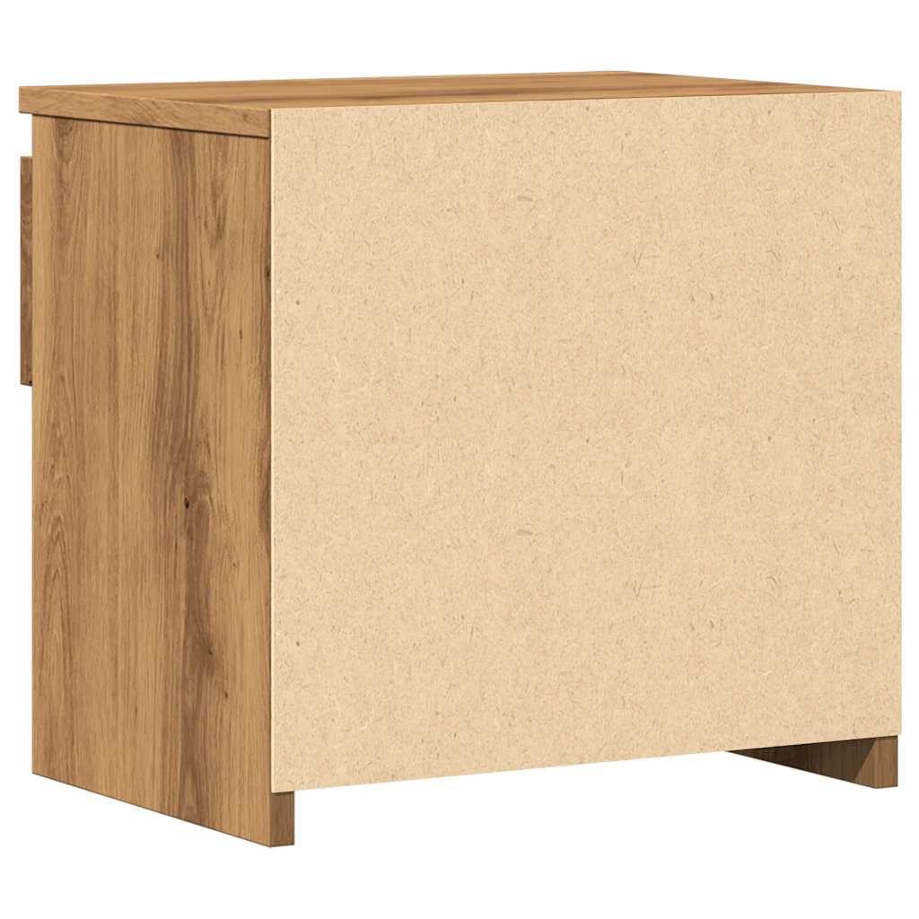 vidaXL Κομοδίνο ντουλάπι Artisan Oak 40x30x39 cm Κατασκευασμένο ξύλο