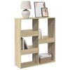 vidaXL Βιβλιοθήκη/Διαχωριστικό Χώρου Sonoma Δρυς 100x33x115 εκ.